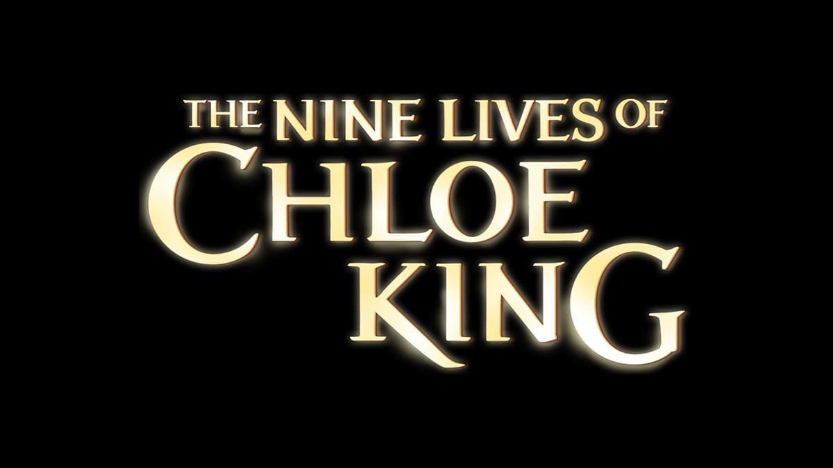 logo serie the nine lives of chloe king