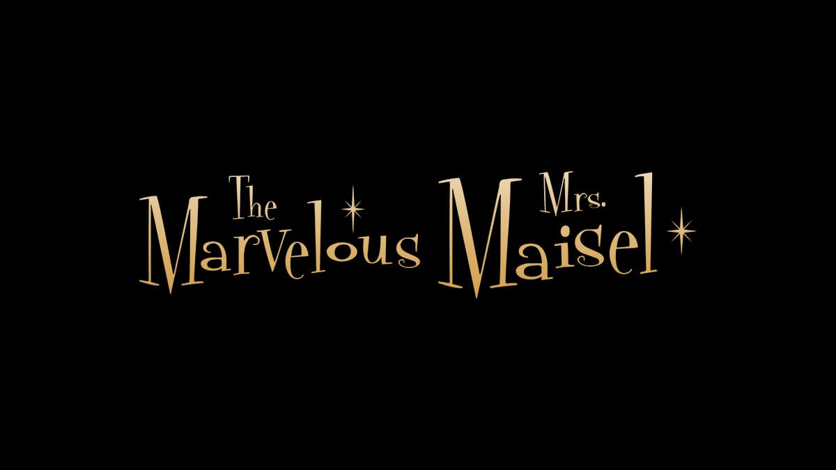 logo serie the marvelous mrs maisel