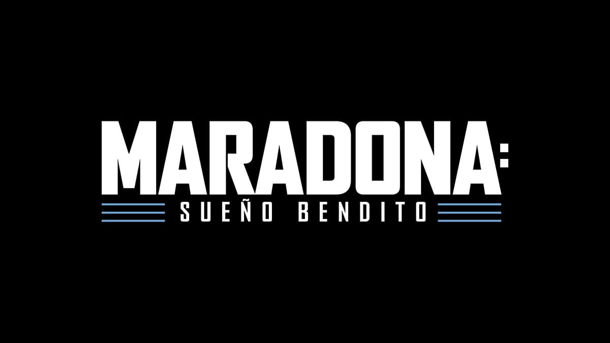 logo serie maradona sueno bendito