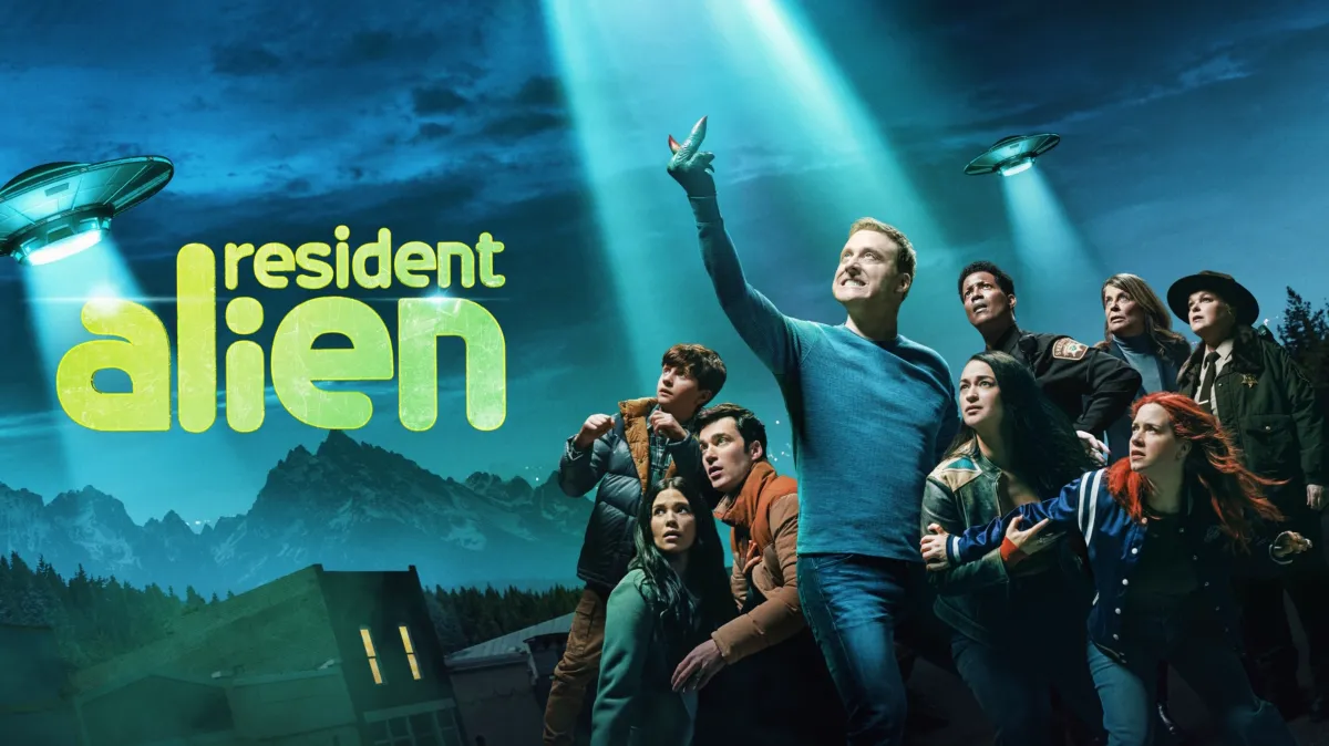 poster serie resident alien