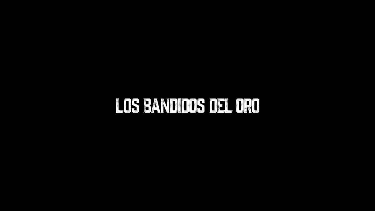 logo serie los bandidos del oro