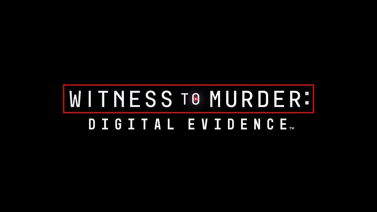 logo serie testigo de asesinato evidencia digital